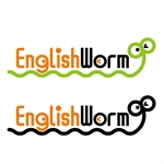 agnes (agnes)さんの英語情報サイト「EnglishWorm.com」のロゴへの提案