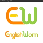 id1027 (id1027)さんの英語情報サイト「EnglishWorm.com」のロゴへの提案