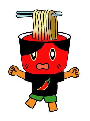 工房あたり (atari777)さんのあなたのキャラクターが“日清のとんがらし麺”に採用されるかも！？への提案