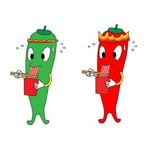 aoiwoa　アオイ・ヲア (aoiwoa)さんのあなたのキャラクターが“日清のとんがらし麺”に採用されるかも！？への提案