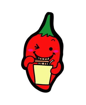mimika (mimika)さんのあなたのキャラクターが“日清のとんがらし麺”に採用されるかも！？への提案