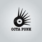 Q (qtoon)さんの古着販売の「OCTA PUNK」のロゴへの提案