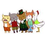 AIAO (aiaoddd)さんのかわいい動物系！　犬　ネコ　クマ　鶏　トラへの提案