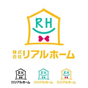 Hdo-l (hdo-l)さんの新規不動産会社『株式会社リアルホーム』のロゴへの提案