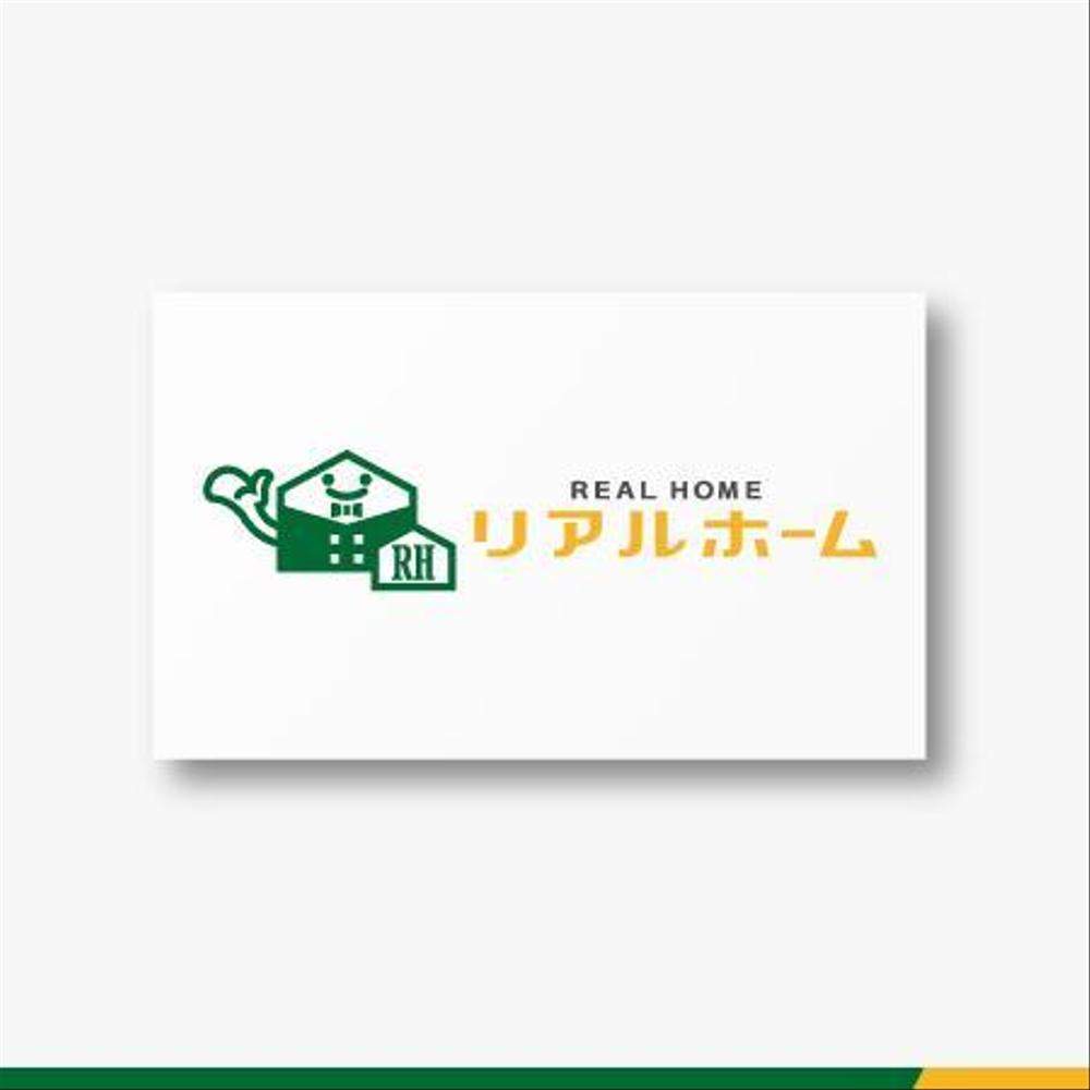 新規不動産会社『株式会社リアルホーム』のロゴ
