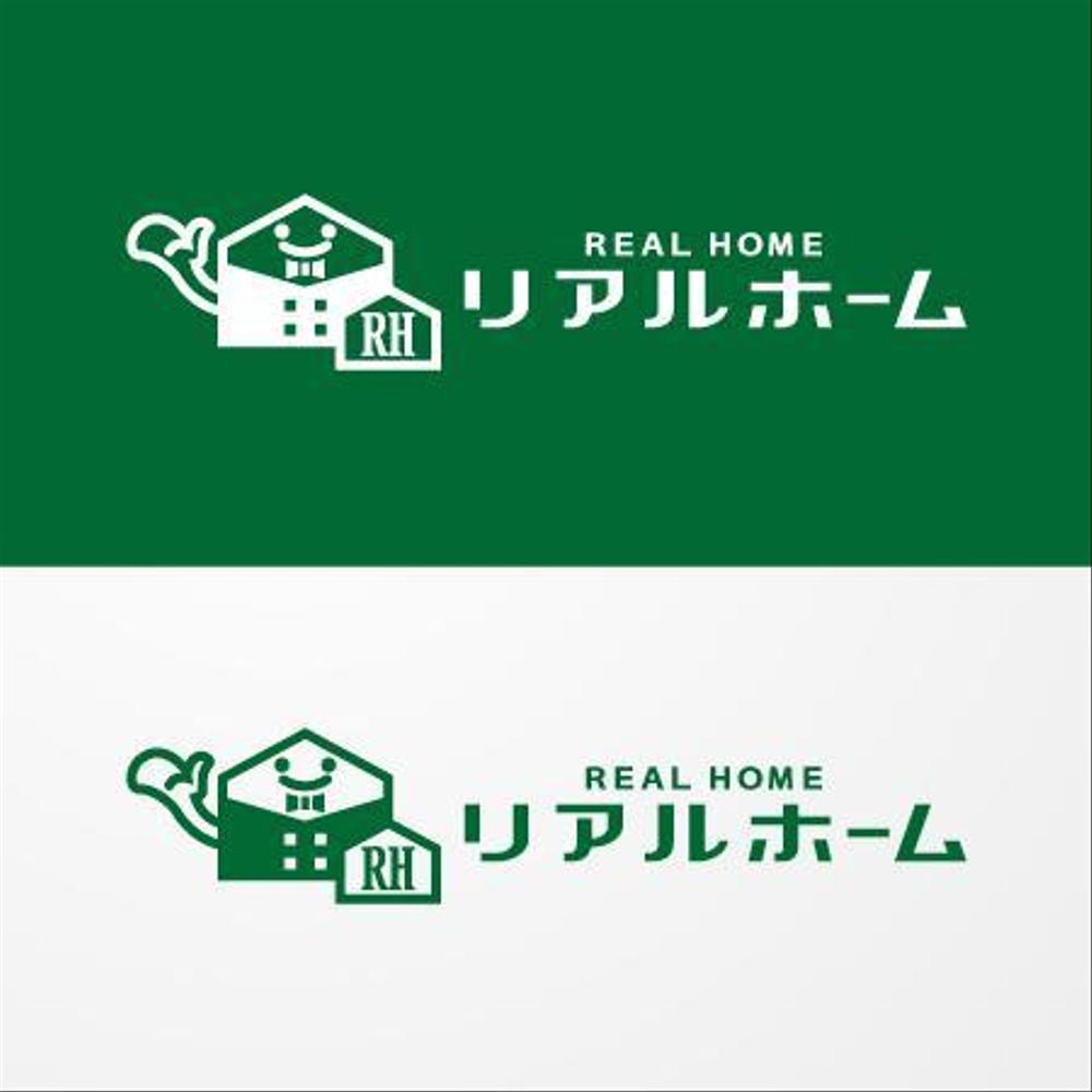 新規不動産会社『株式会社リアルホーム』のロゴ