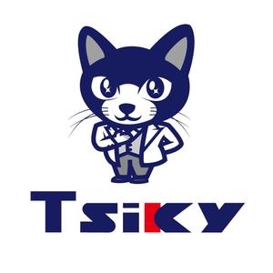 FFCA (FFCA)さんの文房具店「Tsiky」のキャラクターロゴ(猫)への提案