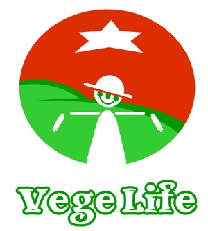 arc design (kanmai)さんの農園『Vege Life』のロゴ作成への提案