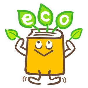 saiga 005 (saiga005)さんの「eco」と「本」をからめたキャラクター作成への提案