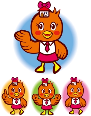 じゃっきー (jakkijakki)さんの鳥のキャラクターデザインへの提案
