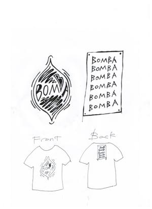 TAMAMI (bluesteyes)さんのダンスフィットネスサークル「ＢＯＭＢＡ」のTシャツデザインへの提案