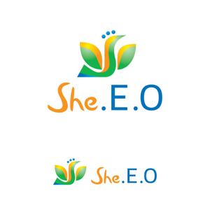 フキアゲ　マスミ (im-apt)さんの女性起業家の成功・成長を支援するメンバーシップ「She.E.O.」のロゴへの提案