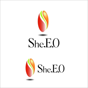 貞方佑樹 (yuuki0614)さんの女性起業家の成功・成長を支援するメンバーシップ「She.E.O.」のロゴへの提案