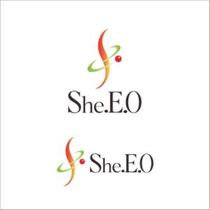 貞方佑樹 (yuuki0614)さんの女性起業家の成功・成長を支援するメンバーシップ「She.E.O.」のロゴへの提案