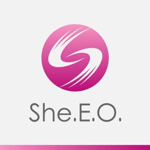 doskoi_design ()さんの女性起業家の成功・成長を支援するメンバーシップ「She.E.O.」のロゴへの提案