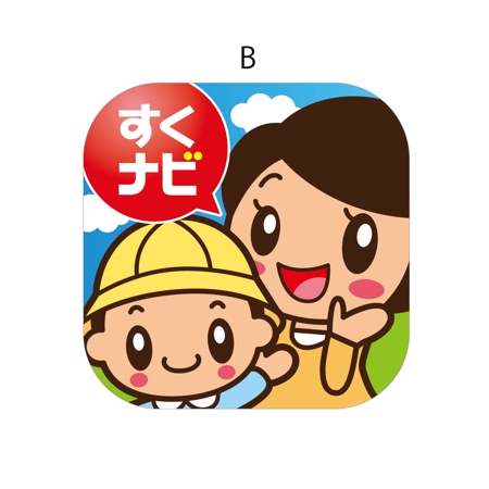 ＊ panda330 ＊ (panda330)さんの保育所・幼稚園の検索アプリ「すくナビ」のアプリアイコンへの提案