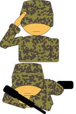 FarEastWind (FarEastWind)さんのLINEスタンプ制作（自衛官キャラ・簡単な手書きイラストを参考に）への提案