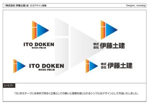 kometogi (kometogi)さんの新規に土木会社を起業するため会社のロゴへの提案