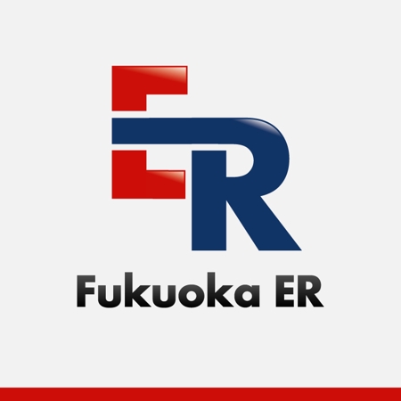 doskoi_design ()さんの救急病院「福岡徳洲会病院ER」のロゴへの提案