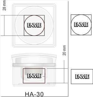 maiz55さんの新商品の高級美容栄養クリームの【ＥＮＶＩＥ】の書体デザイン。箱のトップにも印刷。への提案