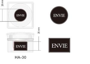 KARYUさんの新商品の高級美容栄養クリームの【ＥＮＶＩＥ】の書体デザイン。箱のトップにも印刷。への提案
