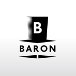 Q (qtoon)さんの各種芸能業務事務所「BARON」のロゴへの提案