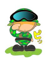 kirua (Kirua)さんのLINEスタンプ制作（自衛官キャラ・簡単な手書きイラストを参考に）への提案
