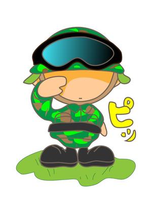 kirua (Kirua)さんのLINEスタンプ制作（自衛官キャラ・簡単な手書きイラストを参考に）への提案