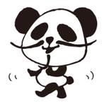 tomo36さんの髭の生えたかわいいパンダのキャラクターデザイン（LINEスタンプ用）への提案