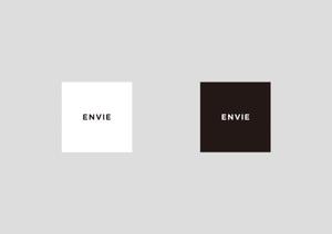 coco--さんの新商品の高級美容栄養クリームの【ＥＮＶＩＥ】の書体デザイン。箱のトップにも印刷。への提案