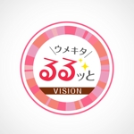 k321jpさんの新広告媒体　大阪梅田北大型街頭ビジョン「ウメキタ　るるッとVISION」　ロゴへの提案