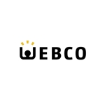 Q (qtoon)さんのウェブコンテンツ制作業の屋号「WEBCO」のロゴへの提案
