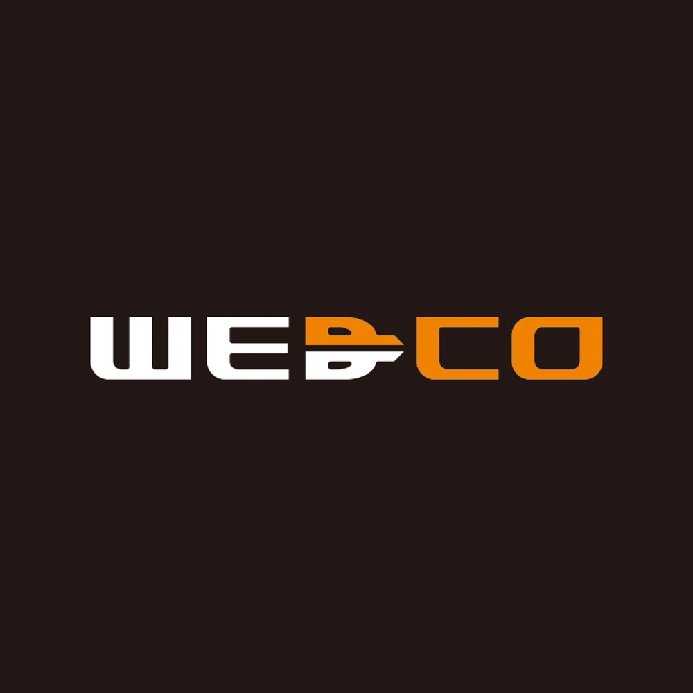 ウェブコンテンツ制作業の屋号「WEBCO」のロゴ