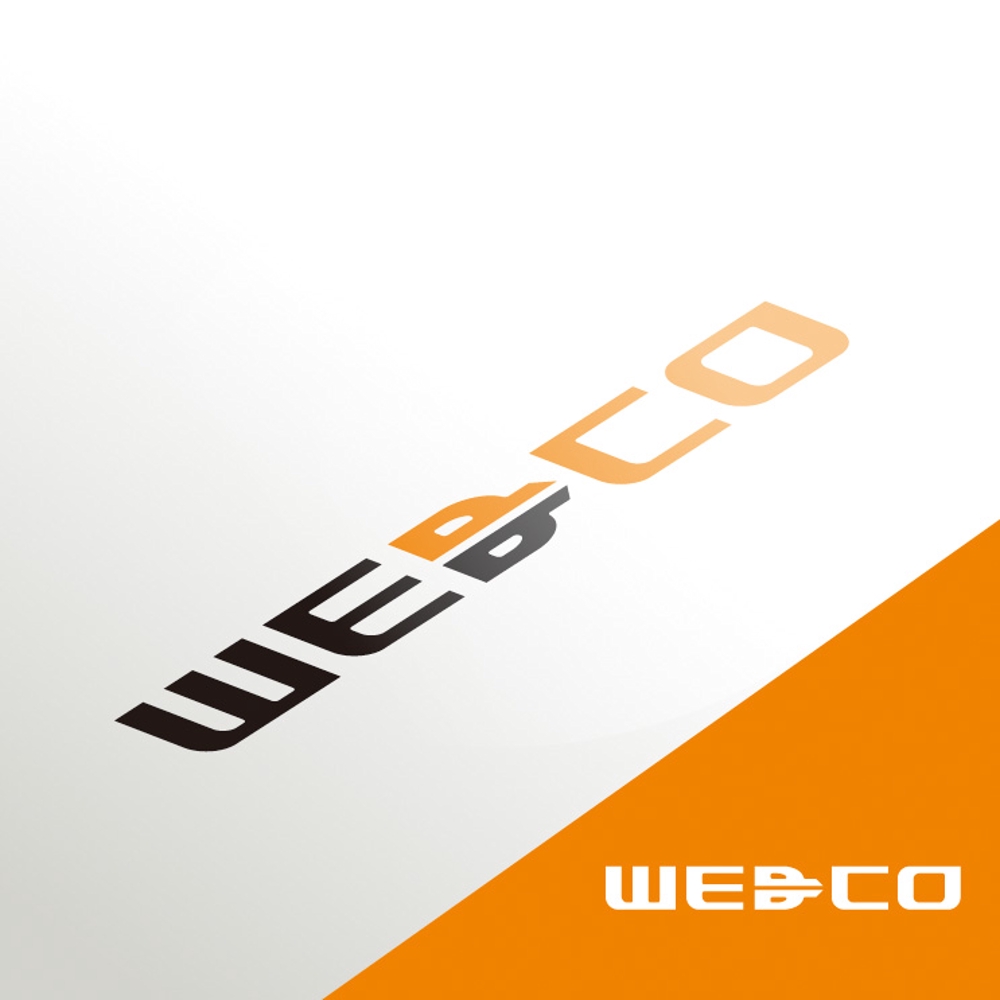 ウェブコンテンツ制作業の屋号「WEBCO」のロゴ