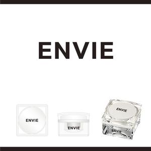 nest (nestg)さんの新商品の高級美容栄養クリームの【ＥＮＶＩＥ】の書体デザイン。箱のトップにも印刷。への提案
