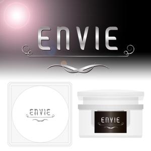 Big moon design (big-moon)さんの新商品の高級美容栄養クリームの【ＥＮＶＩＥ】の書体デザイン。箱のトップにも印刷。への提案