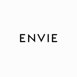 designdesign (designdesign)さんの新商品の高級美容栄養クリームの【ＥＮＶＩＥ】の書体デザイン。箱のトップにも印刷。への提案