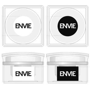 イラスト＆デザイン (tomoss11)さんの新商品の高級美容栄養クリームの【ＥＮＶＩＥ】の書体デザイン。箱のトップにも印刷。への提案