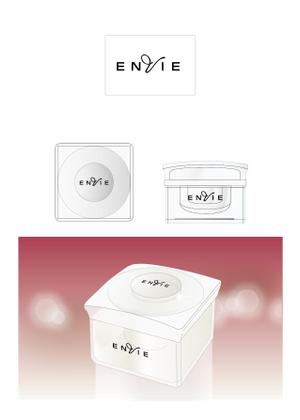 Unity-d(jona25) (jona25)さんの新商品の高級美容栄養クリームの【ＥＮＶＩＥ】の書体デザイン。箱のトップにも印刷。への提案