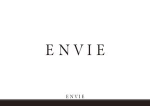 空 (air_sora)さんの新商品の高級美容栄養クリームの【ＥＮＶＩＥ】の書体デザイン。箱のトップにも印刷。への提案