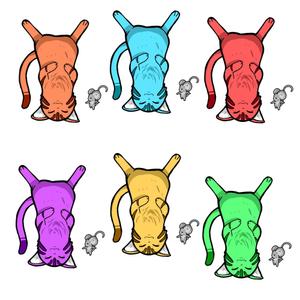 LuaR ()さんのLINEスタンプ　犬＆猫のキャラクターデザインをお願い致します。への提案