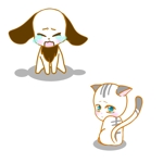 LuaR ()さんのLINEスタンプ　犬＆猫のキャラクターデザインをお願い致します。への提案
