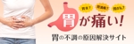 tatami (Tatami)さんの胃の不調や病気の問題を解決するサイトのバナーへの提案