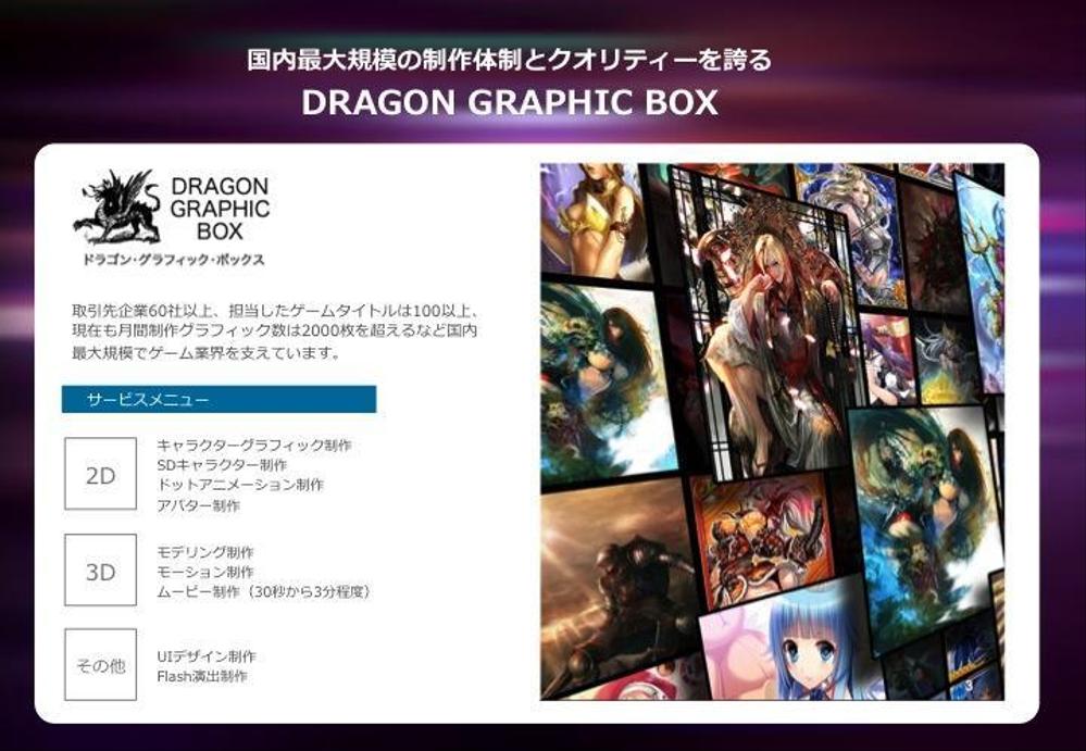 当社サービスのセールスシートの作成
