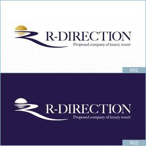 neomasu (neomasu)さんの高級リゾート会社「R-DIRECTION」の社名ロゴへの提案