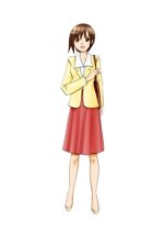 ミズチセリ (smizuchi)さんのサービスサポートの女性キャラクターデザインへの提案
