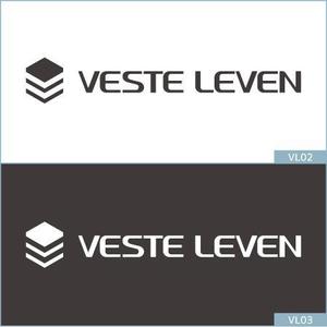 neomasu (neomasu)さんのアパレルブランド　VESTE LEVEN　ロゴ作成依頼への提案