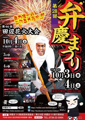subaru_123さんの弁慶まつりポスター制作への提案