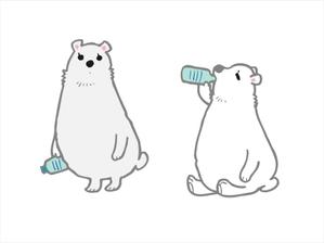 mimika (mimika)さんのカナダのくまのキャラクターデザインへの提案
