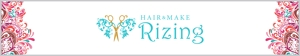 h_t (hide_toku)さんの美容室　HAIR&MAKE Rizingの看板への提案
